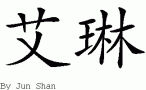 Aline的中文拼写