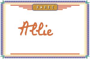 AllieдӢ