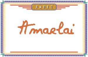 Amarlai的手写英文