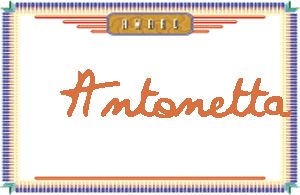 AntonettaдӢ