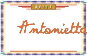 AntoniettaдӢ