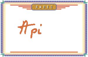 ApiдӢ