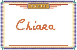 ChiaraдӢ