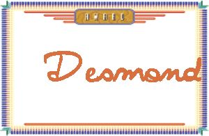 Desmond的手写英文