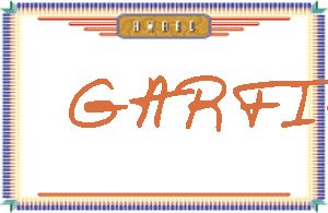 GARFIELD的手写英文