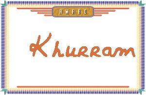 KhurramдӢ