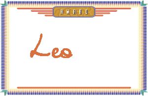 Leo的手写英文