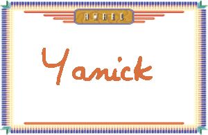 YanickдӢ