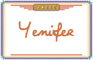 YeniferдӢ