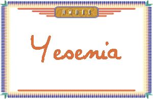 YeseniaдӢ