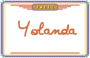 YolandaдӢ